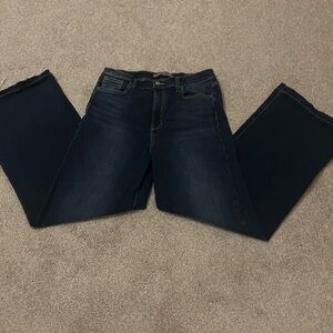 JOE’S Dark Wash Wide Leg Womens Jeans - Dark Blue